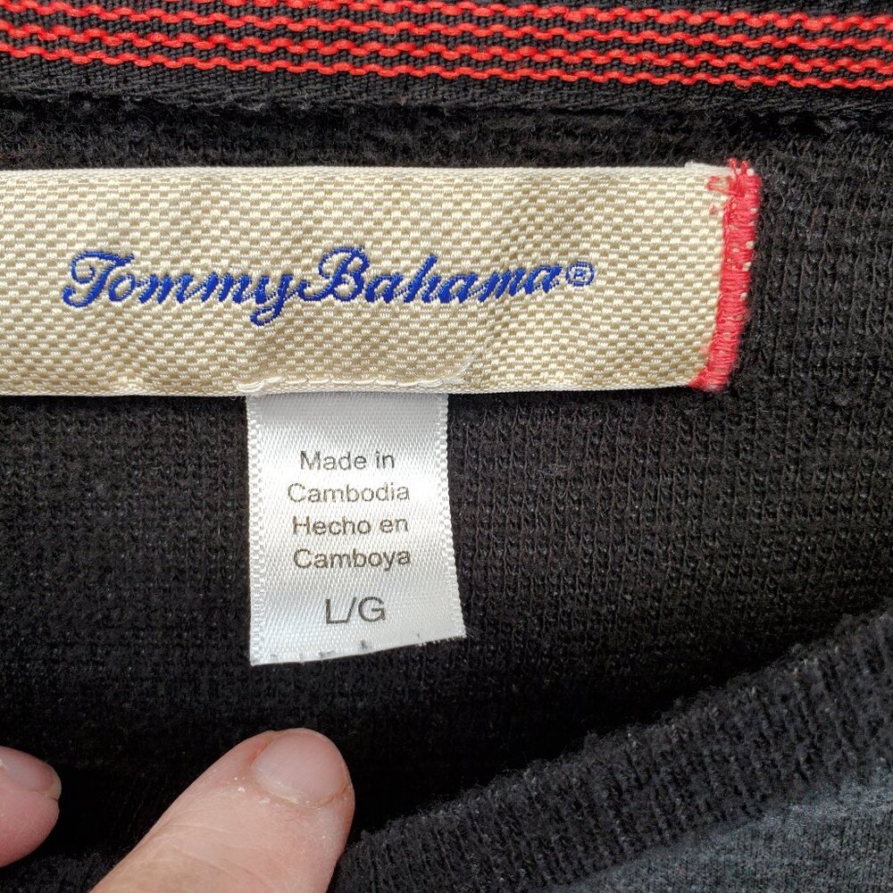Tommy Bahama Pullover Long Sleeve Crewneck Shirt - Picture 3 of 7
